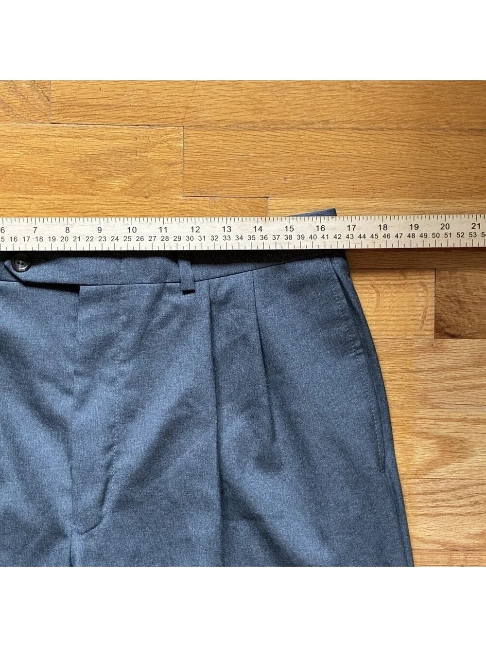 Lauren Ralph Lauren Total Comfort Gray Pleated Dress Pants Men’s 33x30